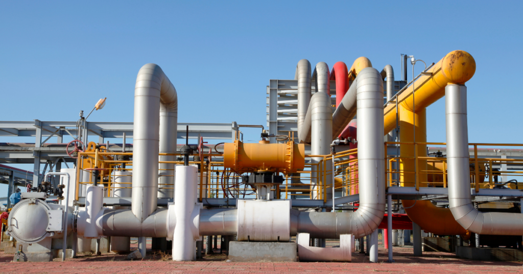 Stock Image of factory plant