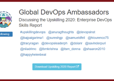 DevOps Institute Blog Ambassador CrowdChat March 2020