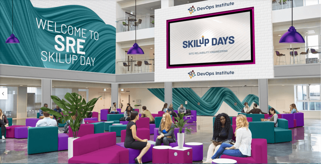 SKILup Day Virtual Event Lobby